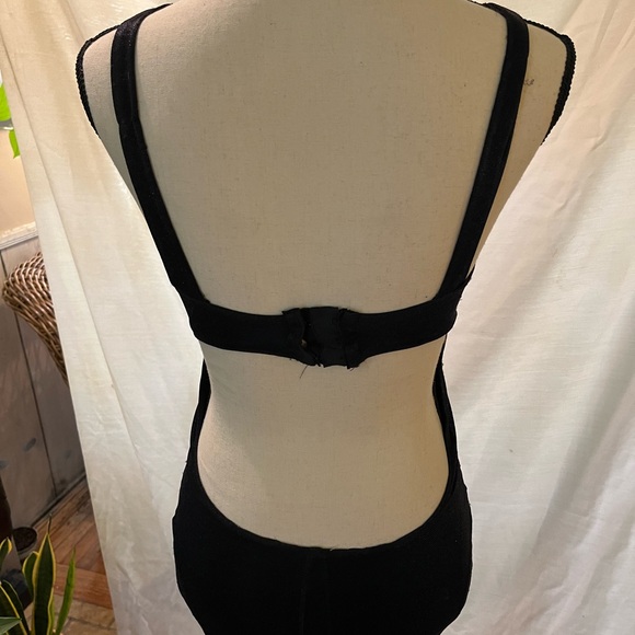 Vintage Couture NWT black shimmer gown - Picture 8 of 8